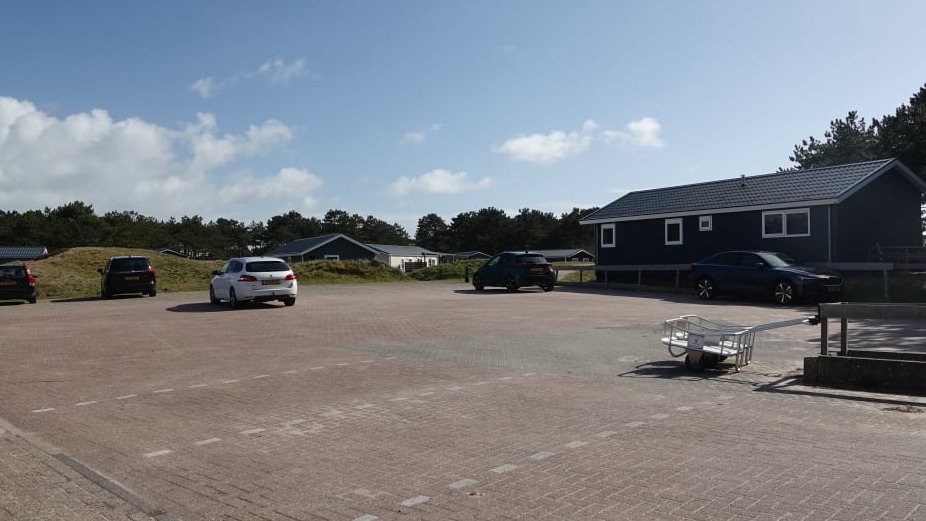 Loodsmansduin het park parkeerplaats